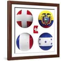 E Group of the World Cup-croreja-Framed Art Print