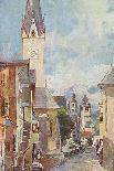 Austria, Kitzbuhel 1931-E Harrison Compton-Framed Stretched Canvas