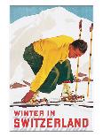 Winter in Switzerland-E^ Hermes-Laminated Art Print