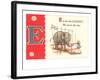 E is for Elephant-null-Framed Art Print