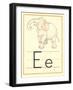 E Is for Elephant-null-Framed Art Print