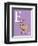 E is for Elk (purple)-Theodor (Dr. Seuss) Geisel-Framed Art Print