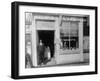 E.J. Crane Watchmaker and Jeweler Shop-null-Framed Premium Photographic Print