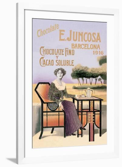E. Juncosa Chocolate and Cocoa-null-Framed Art Print