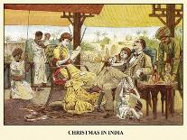 Christmas In India-E.K. Johnson-Stretched Canvas