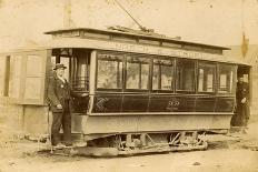 Tacoma Railway and Motor Company Street Car, North K Street Line (ca. 1899)-E.L. Gurnea-Laminated Giclee Print