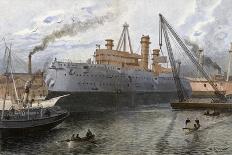 'Bismarck' Construction-E Limmer-Art Print