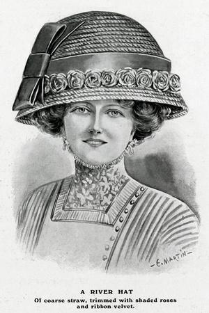 Woman Wearing River Hat