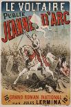 Jeanne D'Arc Poster-E Mas-Framed Stretched Canvas