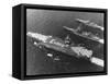 E=Mc2 on USS Enterprise Aircraft Carrier-null-Framed Stretched Canvas