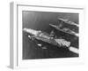 E=Mc2 on USS Enterprise Aircraft Carrier-null-Framed Photographic Print