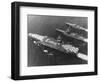 E=Mc2 on USS Enterprise Aircraft Carrier-null-Framed Photographic Print