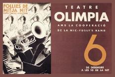 Theatre Olimpia-E. Mora-Stretched Canvas