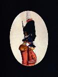 'Portrait of a Private in an English regiment', late 18th Century', 1912-E Neville Jackson-Mounted Giclee Print