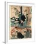 E O Narau Kodomo Tachi, Children in a Painting Class-Utagawa Kuniyoshi-Framed Giclee Print