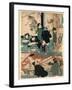 E O Narau Kodomo Tachi, Children in a Painting Class-Utagawa Kuniyoshi-Framed Giclee Print