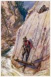 Surveying for a New Railway Line Through the Canadian Rockies-E.p. Kinsella-Art Print