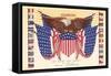 E Pluribus Unum, Eagle and Seal-null-Framed Stretched Canvas