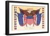 E Pluribus Unum, Eagle and Seal-null-Framed Art Print