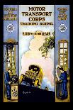 Motor Transport Corps-E.r. Euler-Laminated Art Print