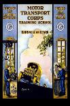 Motor Transport Corps-E.r. Euler-Laminated Art Print