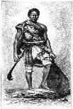 Australian Aborigine, 1886-E Ronjat-Giclee Print