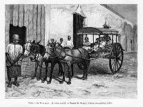 Stagecoach, Nicaragua, 19th Century-E Ronjat-Giclee Print