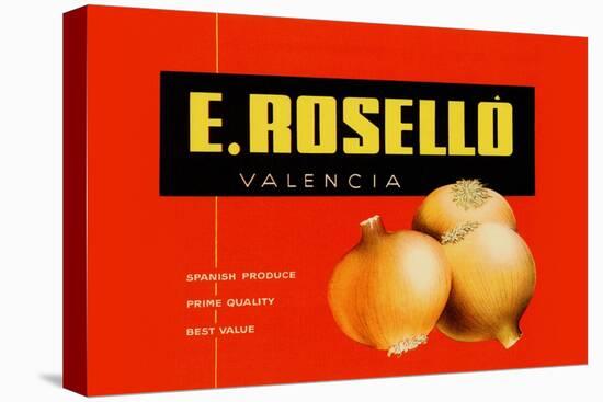 E. Rosello Valencia Onions-null-Stretched Canvas