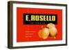 E. Rosello Valencia Onions-null-Framed Art Print