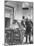 E. Rutherford In the Cavendish Laboratory-Peter Fowler-Mounted Photographic Print