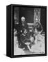 E. Rutherford Together with Niels Bohr-Peter Fowler-Framed Stretched Canvas