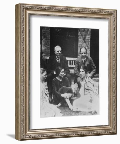 E. Rutherford Together with Niels Bohr-Peter Fowler-Framed Photographic Print