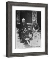 E. Rutherford Together with Niels Bohr-Peter Fowler-Framed Photographic Print