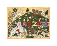 Persian Scene VI-E^S^ Elmhurst-Framed Premium Giclee Print