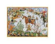 Persian Scene VII-E^S^ Elmhurst-Framed Premium Giclee Print