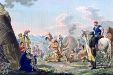 Mongolian Fight, 1813-E Scotnikoff-Giclee Print