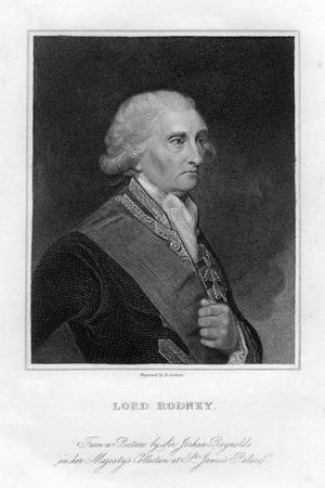 Admiral George Brydges Rodney (1719-179), 1st Baron Rodney, 19th Century