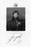George IV, King of the United Kingdom and Hanover, 19th Century-E Scriven-Giclee Print