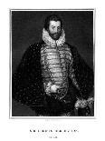 Sir Christopher Hatton, English Politician-E Scriven-Giclee Print