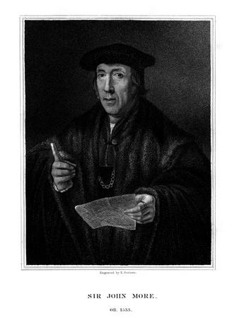 Sir John More, English Lawyer