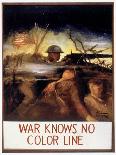 WWII: Color Line Poster-E. Simms Campbell-Framed Stretched Canvas