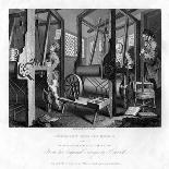 The Fellow Prentices at their Looms, Plate I of Industry and Idleness, 1833-E Smith-Framed Giclee Print