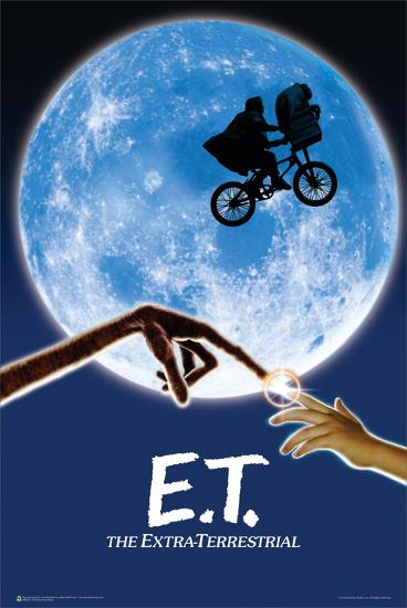 E.T. Movie Poster-null-Lamina Framed Poster