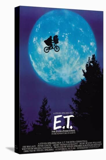E. T. THE EXTRA-TERRESTRIAL [1982], directed by STEVEN SPIELBERG.-null-Stretched Canvas