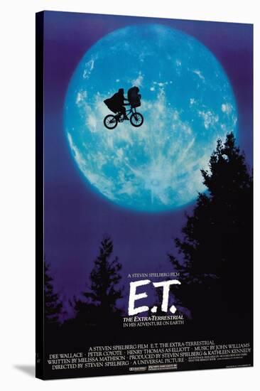 E. T. THE EXTRA-TERRESTRIAL - 1982-null-Stretched Canvas