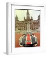 E Type Jaguar Car, September 1999-null-Framed Photographic Print