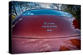 E-Type Jaguar-Tim Kahane-Stretched Canvas