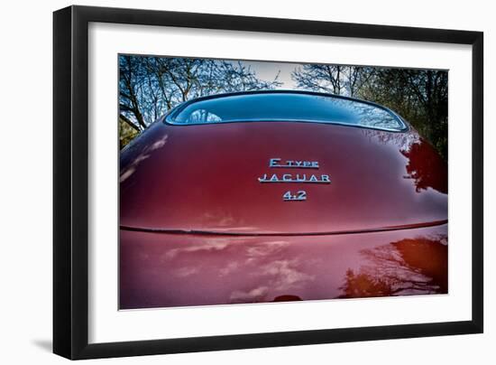 E-Type Jaguar-Tim Kahane-Framed Photographic Print