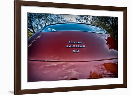 E-Type Jaguar-Tim Kahane-Framed Photographic Print