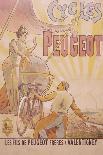 Poster Advertising Peugeot Bicycles, Late 19th-Early 20th Century-E Vavasseur-Giclee Print